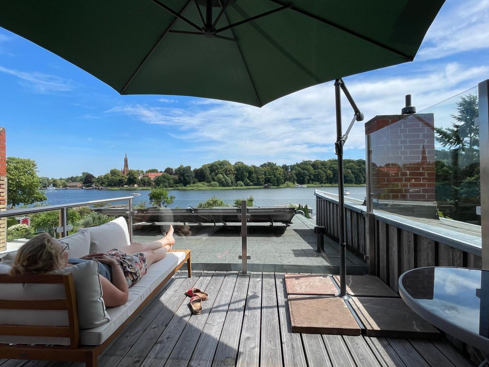 Ferienhaus Seekutter Mit Eigenem Seezugang Malchow  Exterior photo