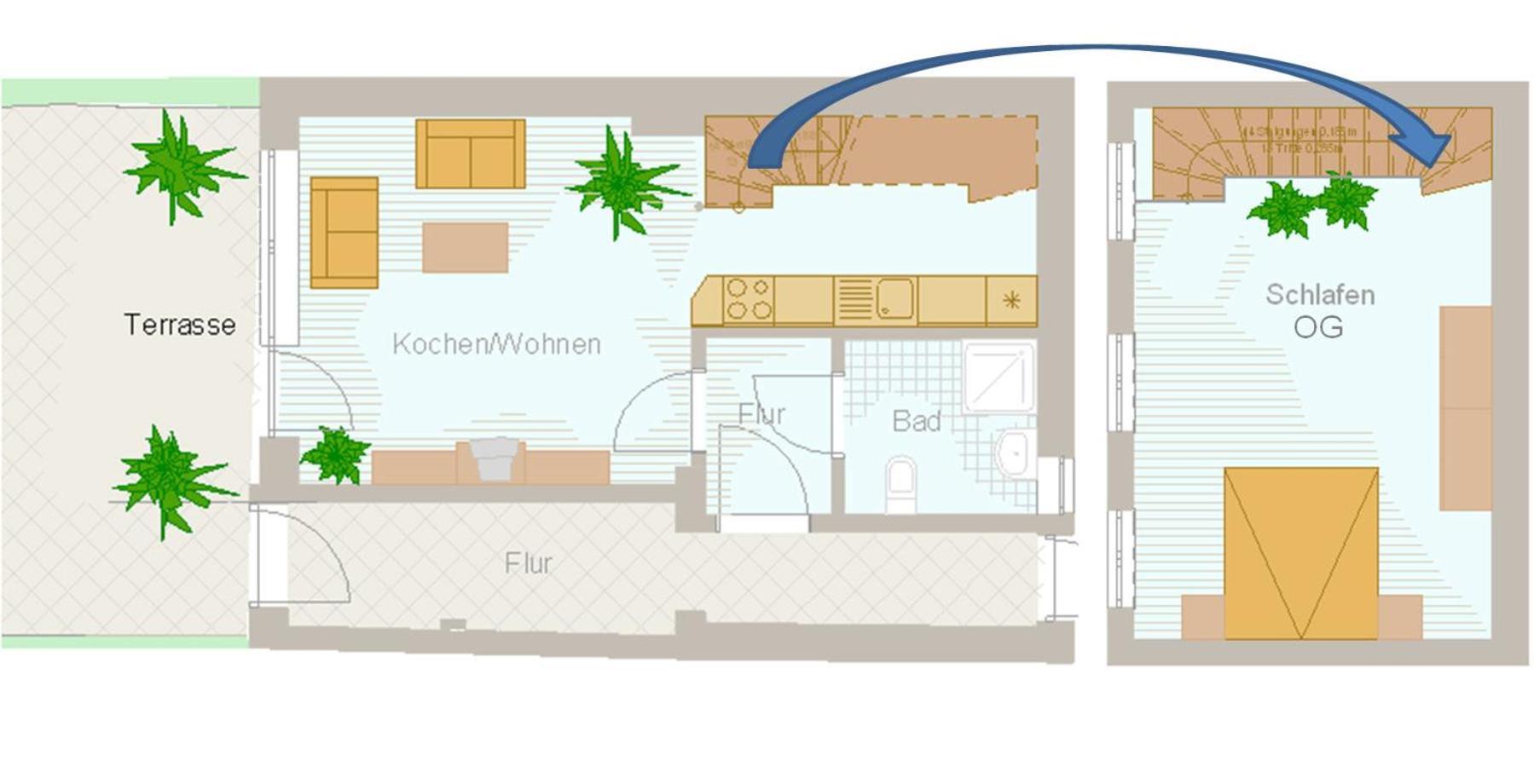 Ferienhaus Seekutter Mit Eigenem Seezugang Malchow  Room photo